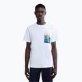 Tricou pentru bărbați Napapijri S-Canada brightwhite