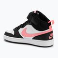 Încălțăminte pentru copii Nike Court Borough Mid 2 black/sunset pulse/white 3