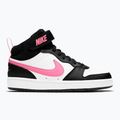 Încălțăminte pentru copii Nike Court Borough Mid 2 black/sunset pulse/white 8