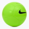 Minge de fotbal Nike Pitch Team mărime 4 electric green/black 2