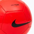 Minge de fotbal Nike Pitch Team bright crimson/black mărimea 3 3