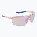 Ochelari de soare Nike Windshield Elite E matte washed coral/ course tint/ milky blue