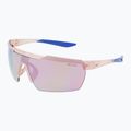 Ochelari de soare Nike Windshield Elite E matte washed coral/ course tint/ milky blue 3