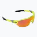 Ochelari de soare pentru bărbați Nike Show X3 Elite L matte volt/road red mirror