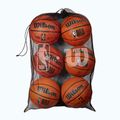 Sac pentru mingi Wilson NBA 6 Ball Mesh Carry black