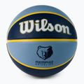 Mingea de baschet Wilson NBA Team Tribute Memphis Grizzlies, albastru marin WTB1300XBMEM