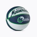 Mini baschet Wilson NBA Team Retro Mini Dallas Mavericks albastru marin WTB3200XBDAL 2