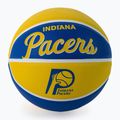Mini baschet Wilson NBA Team Retro Mini Indiana Pacers galben WTB3200XBIND