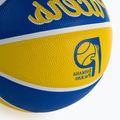 Mini baschet Wilson NBA Team Retro Mini Indiana Pacers galben WTB3200XBIND 3
