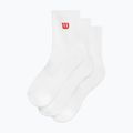 Șosete Wilson Quarter Top 3 perechi bright white