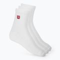 Șosete Wilson Quarter Top 3 perechi bright white