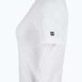Tricou de tenis pentru femei Wilson Team Graphic W alb strălucitor 3
