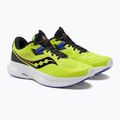 Bărbați Saucony Guide 15 acid / albastru o dată pantofi de alergare 4