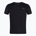 Tricou de alergare pentru bărbați Saucony Stopwatch negru SAM800278-BK