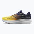 Saucony Ride 15 pantofi de alergare pentru bărbați albastru marin și galben S20729-65 10