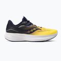 Saucony Ride 15 pantofi de alergare pentru bărbați albastru marin și galben S20729-65 2