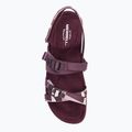 Sandale pentru femei Merrell District 3 Backstrap Web burgundy 6