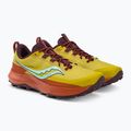 Pantofi de alergare pentru bărbați Saucony Peregrine 13 galben-portocaliu S20838-35 5