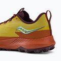 Pantofi de alergare pentru bărbați Saucony Peregrine 13 galben-portocaliu S20838-35 11