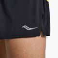 Pantaloni scurți de alergare bărbați Saucony Outpace 2.5" Split negru SAM800326-BK 3