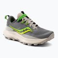 Pantofi de alergare pentru femei Saucony Peregrine 13 gravel/slime