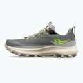 Pantofi de alergare pentru femei Saucony Peregrine 13 gravel/slime 9