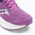 Pantofi de alergare pentru femei Saucony Triumph 21 grape/indigo 8