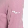 Longsleeve de alergare pentru femei Saucony Stopwatch orchid heather 5