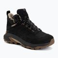 Încălțăminte de drumeție pentru femei Merrell Maob Speed 2 Leather Mid Black