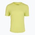 Tricou de alergare pentru femei Saucony Stopwatch SS sunny lime heather