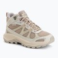 Încălțăminte de drumeție pentru femei Merrell Tempo EXP Mid Waterproof beige