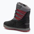 Ghete pentru copii Merrell Snow Bank 5.0 WP black/red 3
