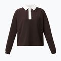 Bluză pentru femei Sweaty Betty Revive Rugby espresso brown 6
