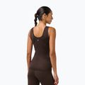 Tricou de yoga pentru femei Sweaty Betty Seamless Ruched Tank espresso brown 2