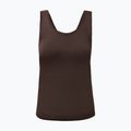 Tricou de yoga pentru femei Sweaty Betty Seamless Ruched Tank espresso brown 6