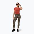 Colanți de antrenament pentru femei Sweaty Betty Power Piping Workout 7/8 brown ink leopard print 2