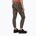 Colanți de antrenament pentru femei Sweaty Betty Power Piping Workout 7/8 brown ink leopard print 3