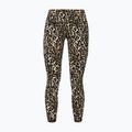 Colanți de antrenament pentru femei Sweaty Betty Power Piping Workout 7/8 brown ink leopard print 8