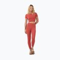 Tricou de yoga pentru femei Sweaty Betty All Day Wrap terrazzo red 2