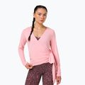 Longsleeve pentru femei Sweaty Betty Soft Flow Studio Wear Your Way deco pink