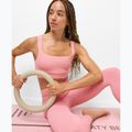 Sutien de antrenament Sweaty Betty Ultimate Studio Ruched dark deco pink 5