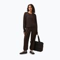 Bluză pentru femei Sweaty Betty After Class Yoke Crop espresso brown 2