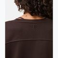 Bluză pentru femei Sweaty Betty After Class Yoke Crop espresso brown 4