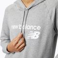 Hanorac damă New Balance Core Fleece Hoodie grey 4