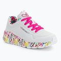 SKECHERS Uno Lite Lovely Luv alb/multi adidași pentru copii