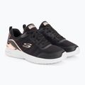 Pantofi de antrenament pentru femei SKECHERS Skechers Skech-Air Dynamight The Halcyon negru / aur roz 4