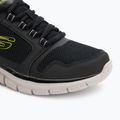 Încălțăminte pentru bărbați SKECHERS Track Knockhill black/lime 7
