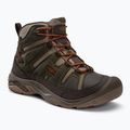 Cizme de trekking pentru bărbați KEEN Circadia Mid Wp verde-maro 1026766