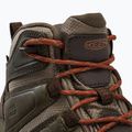 Cizme de trekking pentru bărbați KEEN Circadia Mid Wp verde-maro 1026766 11