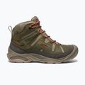 Cizme de trekking pentru bărbați KEEN Circadia Mid Wp verde-maro 1026766 12